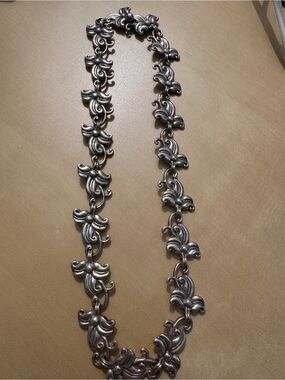 Vintage Margot De Taxco Sterling Silver Choker